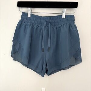 Halara Women's Blue Athletic Shorts New with tags Size Small